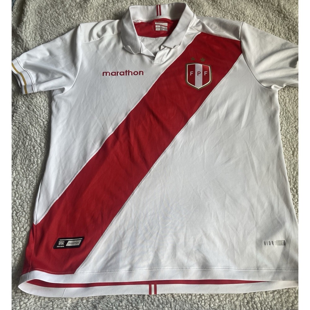 Marathon Peru Jersey Size XL Unisex